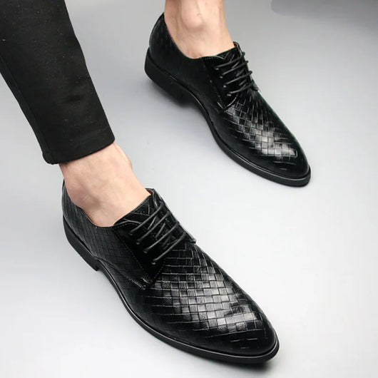 Zapatos Formales de Cuero para Hombre - Diseño Clásico y Elegante - Image 16