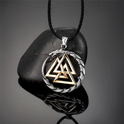 Collar Acero Inoxidable Vikingo Dragón Nórdico para Hombre - Image 14