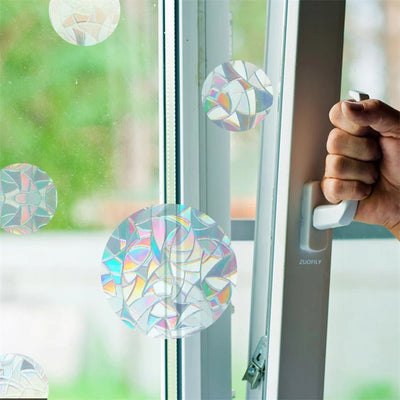 Película Decorativa Estática 3D para Ventanas - Diseño Recortado sin Adhesivo - Image 21