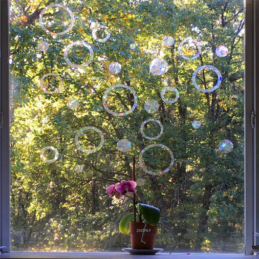 Película Decorativa Estática 3D para Ventanas - Diseño Recortado sin Adhesivo - Image 37
