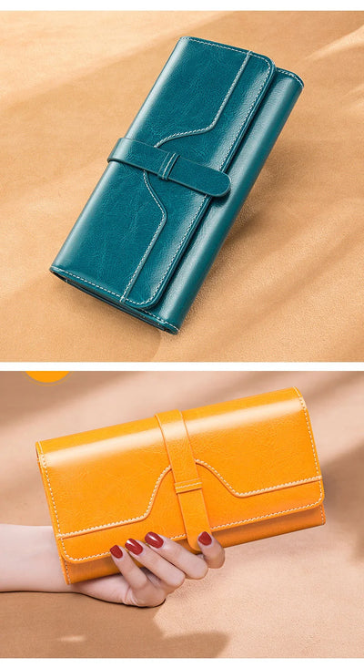 Bolso de Cuero Genuino de Gran Capacidad - Image 17
