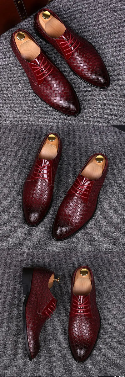 Zapatos Formales de Cuero para Hombre - Diseño Clásico y Elegante - Image 22