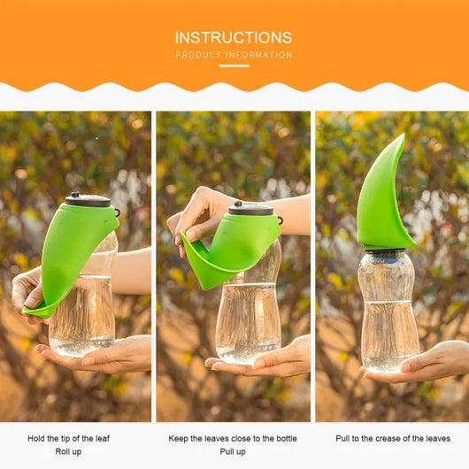 Botella Dispensadora de Agua Portátil para Perros con Cuenco Integrado - Image 19