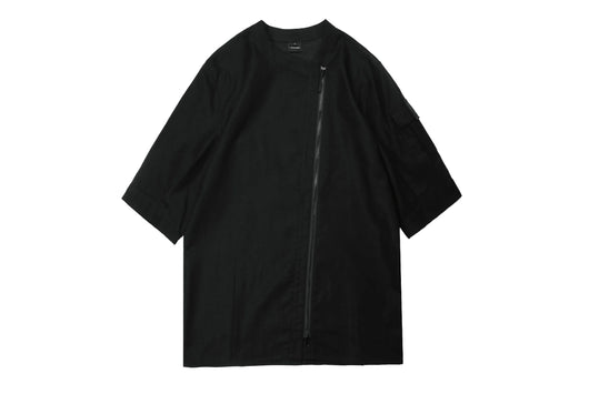 Camisa Casual Hombre Patchwork Punk Funcional Algodón Lino Manga Corta - Image 18