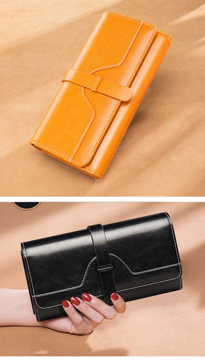 Bolso de Cuero Genuino de Gran Capacidad - Image 18