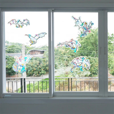 Película Decorativa Estática 3D para Ventanas - Diseño Recortado sin Adhesivo - Image 43