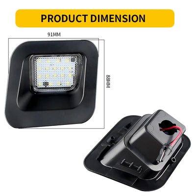 Luz de Placa Patente para Camioneta - Decodificación Profesional - Image 11
