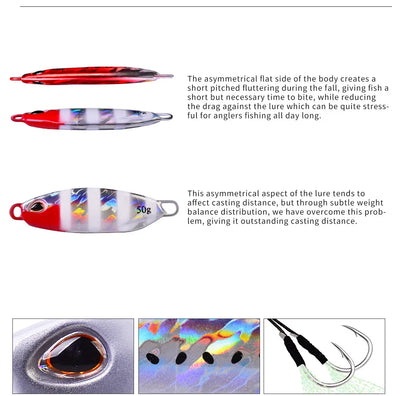 Señuelo Metálico Sumergible de Largo Alcance para Pesca - Image 19