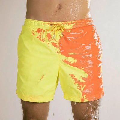 Shorts de Baño Termocromáticos para Hombre - Secado Rápido y Estilo Verano - Image 35