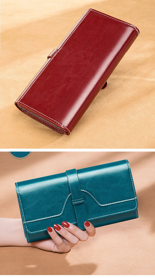 Bolso de Cuero Genuino de Gran Capacidad - Image 16