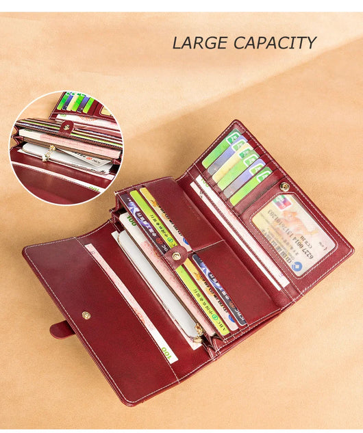 Bolso de Cuero Genuino de Gran Capacidad - Image 11