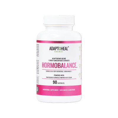 HORMOBALANCE con adaptógenos para el equilibrio hormonal femenino - 90 Caps
