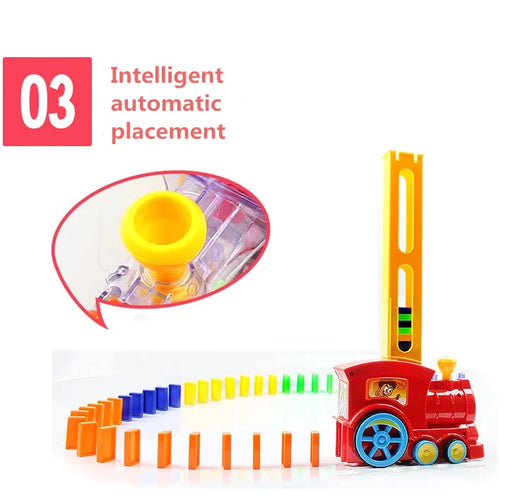 Tren de Dominó Transparente para Niños - Image 16