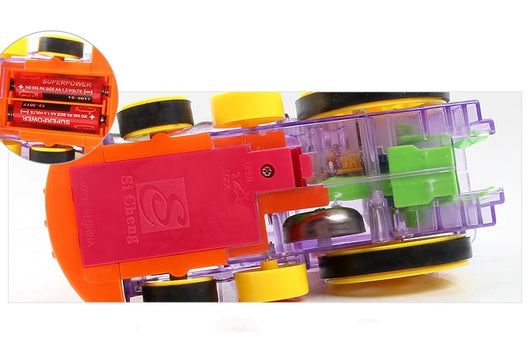 Tren de Dominó Transparente para Niños - Image 20