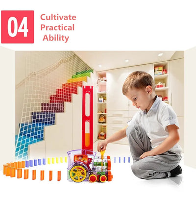 Tren de Dominó Transparente para Niños - Image 18