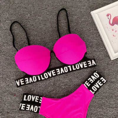 Bikini Estampado Leopardo Blanco - Image 30