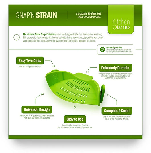 Colador Silicona Clip Universal - Escurridor Multiuso para Ollas y Sartenes - Image 15