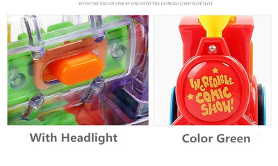 Tren de Dominó Transparente para Niños - Image 22