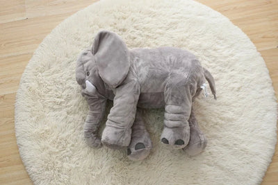 Pink 60cm and yellow 40cm elephant plush dolls, soft comfort pillows for babies and kids. - Image 101
