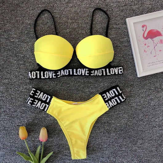 Bikini Estampado Leopardo Blanco - Image 25
