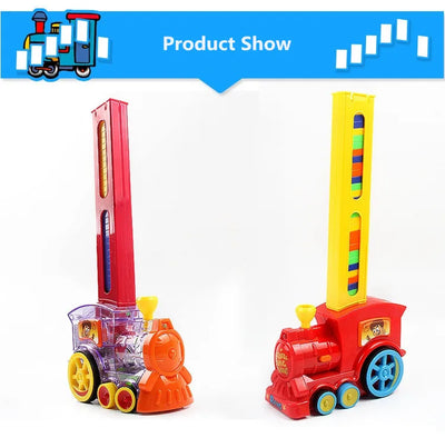 Tren de Dominó Transparente para Niños - Image 24