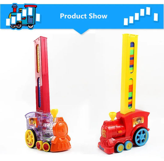 Tren de Dominó Transparente para Niños - Image 24