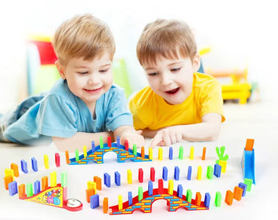 Tren de Dominó Transparente para Niños - Image 32