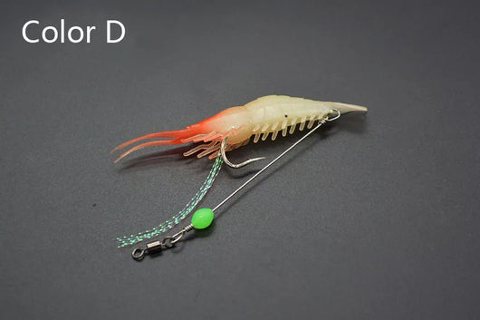Señuelo Luminoso Biomimético Camarón Artificial para Pesca - Image 23