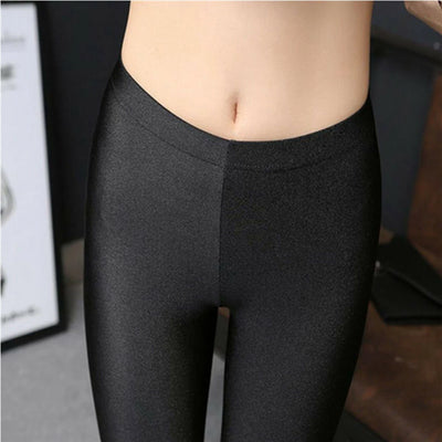 Leggins Negros Brillante - Efecto Espejo - Image 10