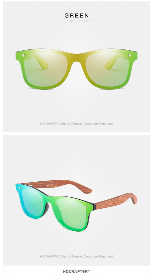 Gafas de Sol Polarizadas Arcoíris en Madera - Image 18