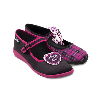 Chocolaticas® Hang In There Women's Mary Jane Flat - Tekeno