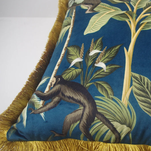 Almohada Decorativa Retro Verde y Dorado - Image 16