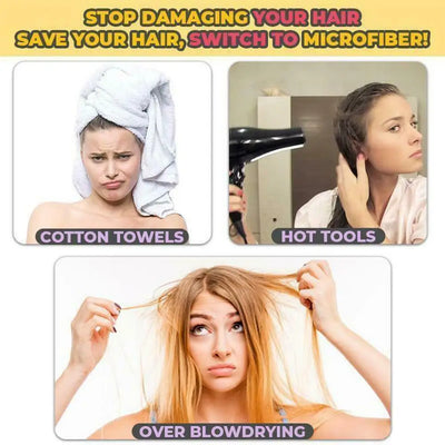 Toalla Secadora de Microfibra para Cabello - Secado Ultrarrápido - Image 13