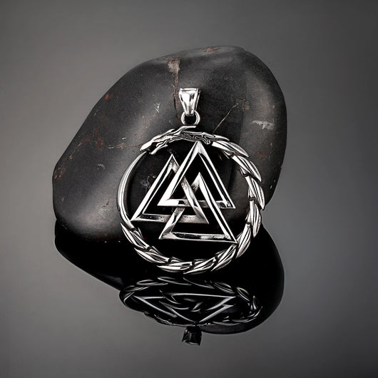 Collar Acero Inoxidable Vikingo Dragón Nórdico para Hombre - Image 22