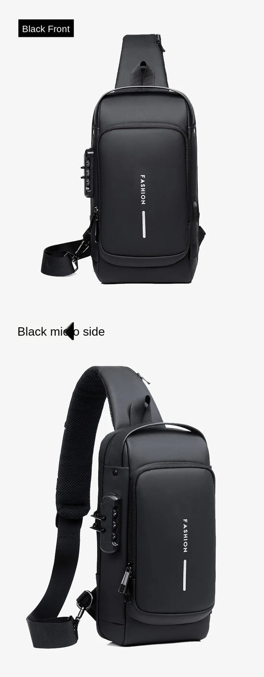 Bolso Bandolera Antirrobo con Cierre de Contraseña y Gran Capacidad - Image 14