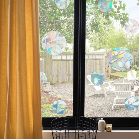 Película Decorativa Estática 3D para Ventanas - Diseño Recortado sin Adhesivo - Image 29