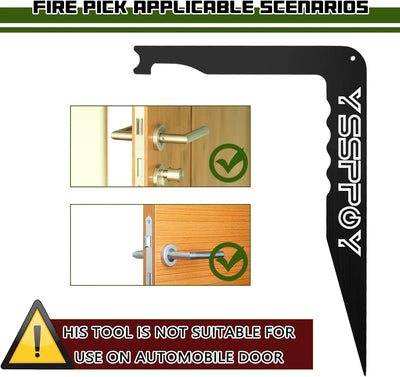 Herramienta YSSPPOY 3 en 1 para Bomberos: Palanca y Apertura - Tekeno