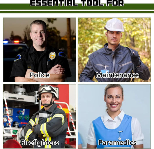 Herramienta YSSPPOY 3 en 1 para Bomberos: Palanca y Apertura - Tekeno
