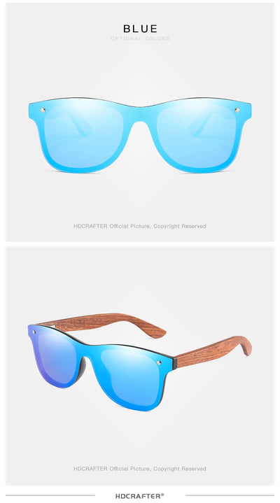 Gafas de Sol Polarizadas Arcoíris en Madera - Image 14