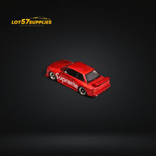 Street Weapon BMW E30 SUP Vermelho Livery 1:64