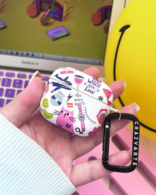 Case Para Airpod - Girl Power - Tekeno