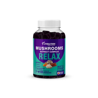 10-in-1 Mushroom Gummies: Extract Complex Relax