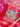 Iridescent Baby Blue Bow Coquette Heart Earrings - Tekeno