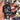 Correa Apple Watch - Palmeras Negro Fondo Blanco