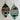 Leather Oval Earrings in Turquoise Navajo 217f