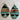 Leather Teardrop Earrings in Turquoise Navajo 217n
