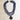 Blue Lapis Collar-Length Necklace with Copper Indian Head Coin 247b