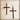 Copper Cross Earrings 235Q