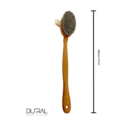 Dural Steamed Beech Wood Bath Brush With Horse Hair / Sisal Bristles - Tekeno
