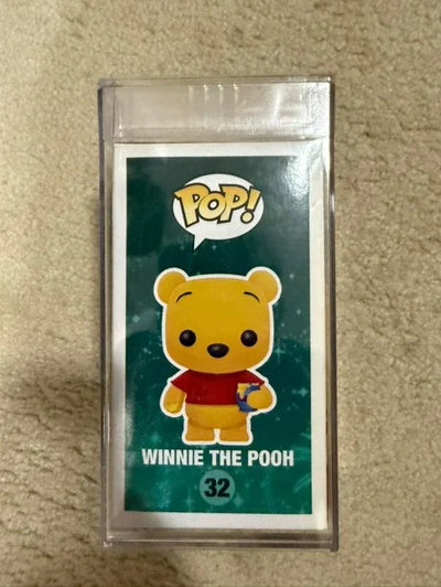 Pop! Disney: Winnie the Pooh (Flocked) #32 SDCC LE480 PSA 7.0 Graded and Encapsulated - Tekeno